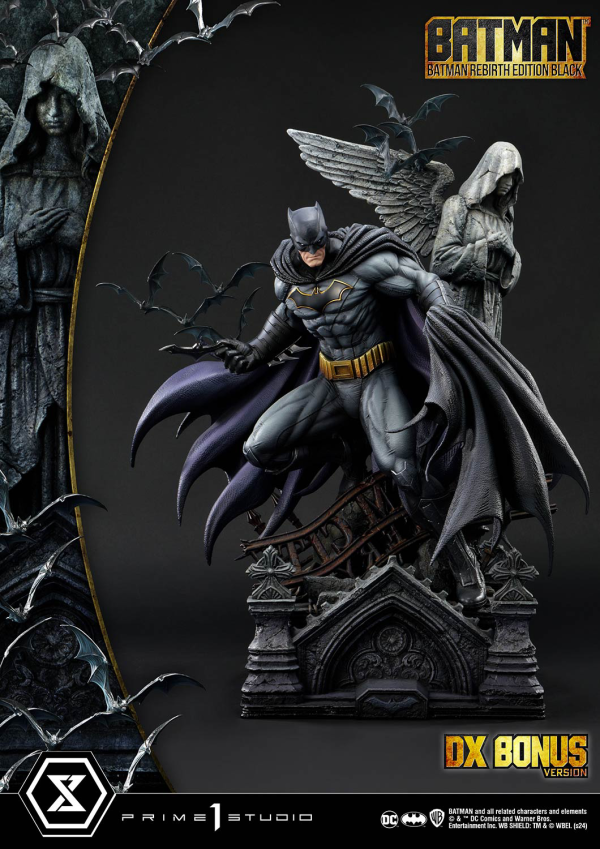 Prime 1 Studio Ultimate Premium Masterline Batman (Comics) Batman Rebirth Edition (Black) DX Bonus Version | 4580708049809