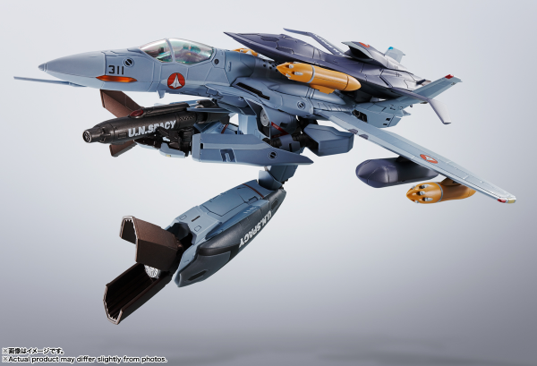 BANDAI Spirits VF-0A PHOENIX(SHIN KUDO USE) ＋ QF-2200D-B GHOST "MACROSS ZERO", TAMASHII NATIONS HI-METAL R