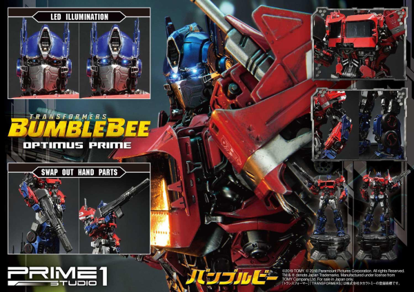 Prime 1 Studio Museum Masterline Transformers: Bumblebee (Film) Optimus Prime Cybertron Edition | 4562471909009