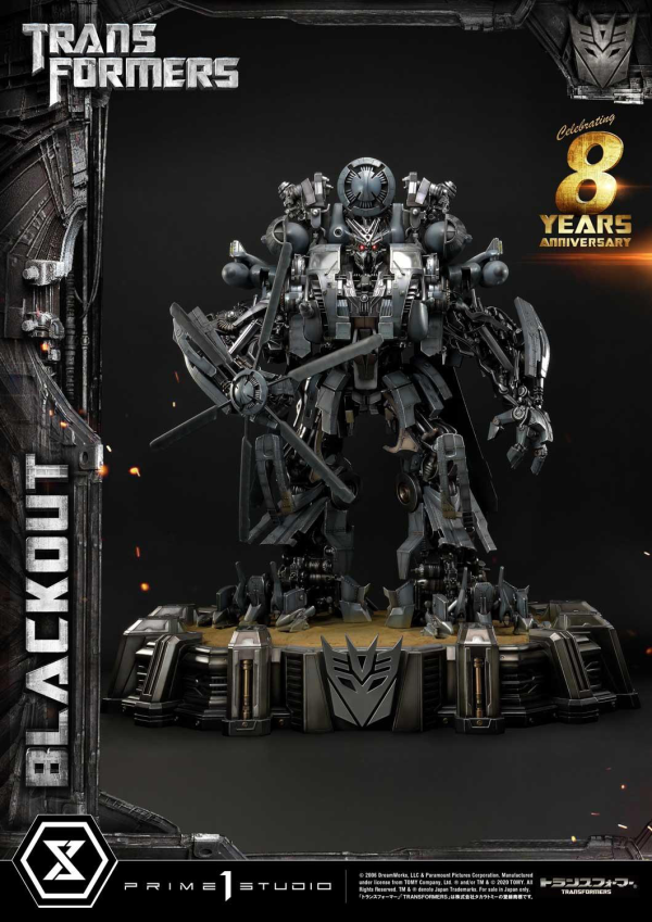 Prime 1 Studio Museum Masterline Transformers (Film) Blackout | 4582535946009