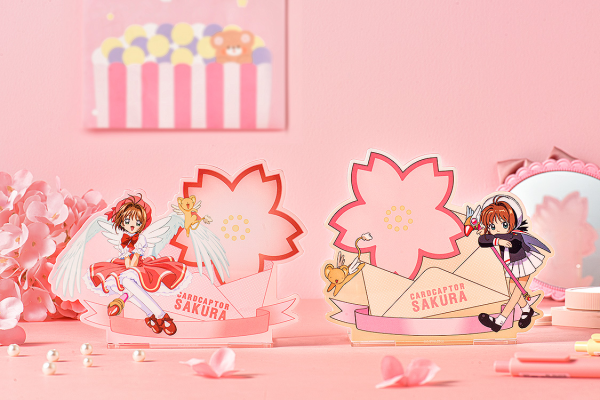 Good Smile Company Cardcaptor Sakura 25th Anniversary Acrylic Pen Stand: Catch You Catch Me