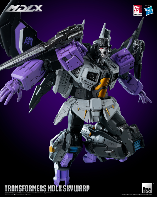 Three Zero Transformers: MDLX Skywarp