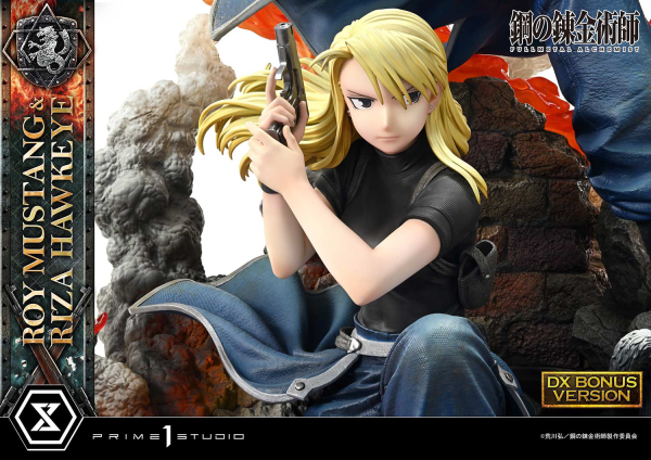 Prime 1 Studio Concept Masterline Fullmetal Alchemist Roy Mustang & Riza Hawkeye DX Bonus Version | 4580708049595