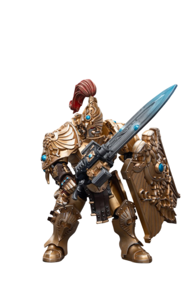 Joy Toy Adeptus Custodes Custodian Guard with Sentinel Blade and Praesidium Shield