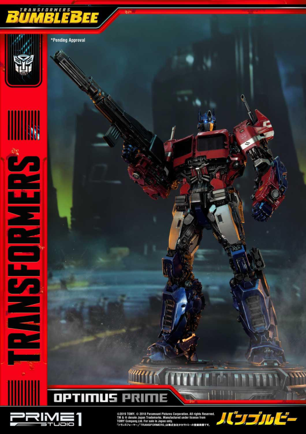 Prime 1 Studio Museum Masterline Transformers: Bumblebee (Film) Optimus Prime Cybertron Edition | 4562471909009