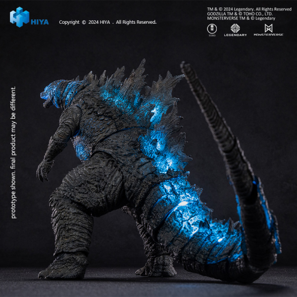 HIYA TOYS Exquisite Basic+ Series None Scale 7 Inch Heat Ray Godzilla Light Ver.(6957534204067)(6957534204067)