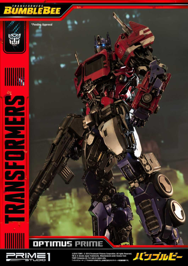 Prime 1 Studio Museum Masterline Transformers: Bumblebee (Film) Optimus Prime Cybertron Edition | 4562471909009