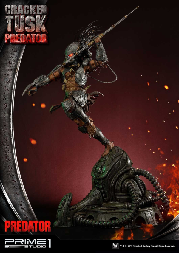 Prime 1 Studio Premium Masterline Predator (Comics) Cracked Tusk Predator | 4562471908118