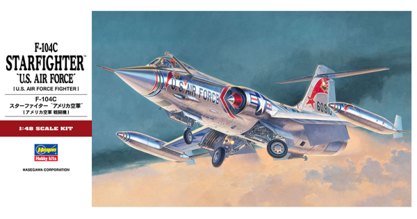 Hasegawa [PT19] 1:48 F-104C STARFIGHTER U.S. AIR FORCE(4967834072190)(4967834072190)