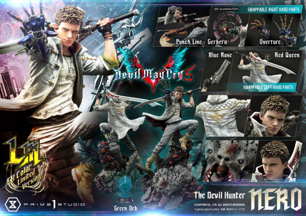 Prime 1 Studio Ultimate Premium Masterline Devil May Cry 5 Nero EX Color Limited Version(4580708042459)(4580708042459)