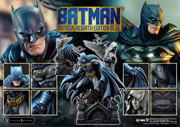 Prime 1 Studio Ultimate Premium Masterline Batman (Comics) Batman Rebirth Edition (Blue) | 4580708049816