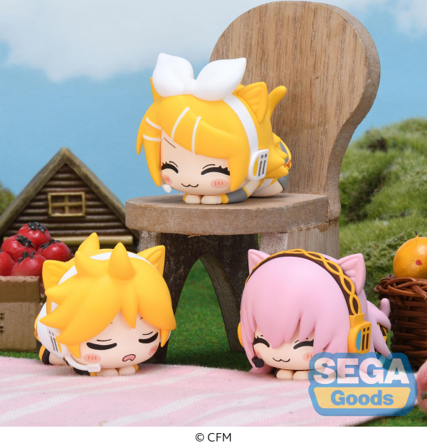 Ohiruneko "Hatsune Miku Series" Mini Figure "Kagamine Rin ･ Kagamine Len ･ Megurine Luka" (EX) | 4582733440286