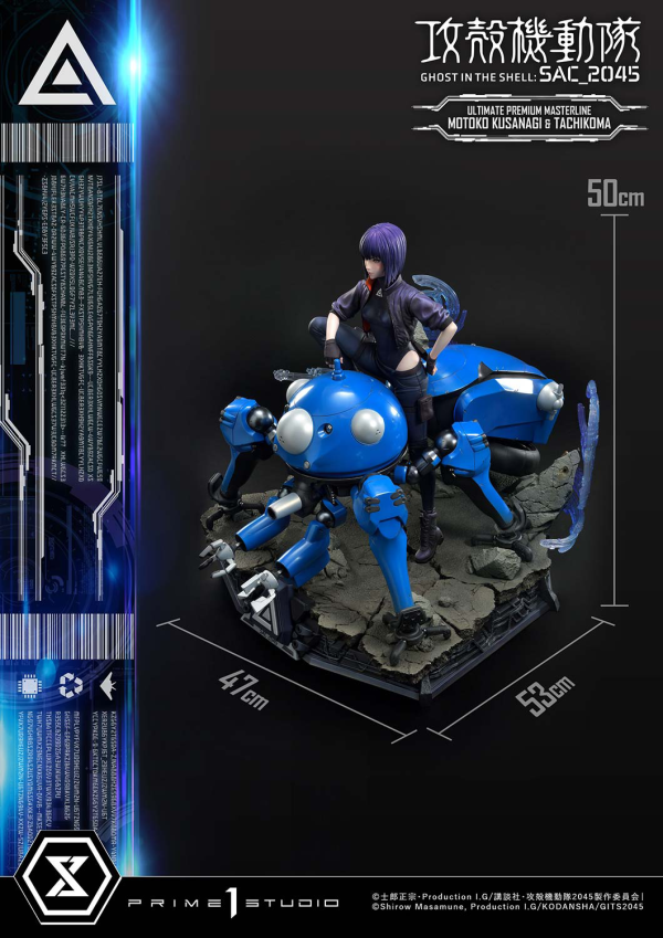 Prime 1 Studio Ultimate Premium Masterline Ghost in the Shell: SAC_2045 Motoko Kusanagi & Tachikoma Bonus Version(4580708037660)(4580708037660)