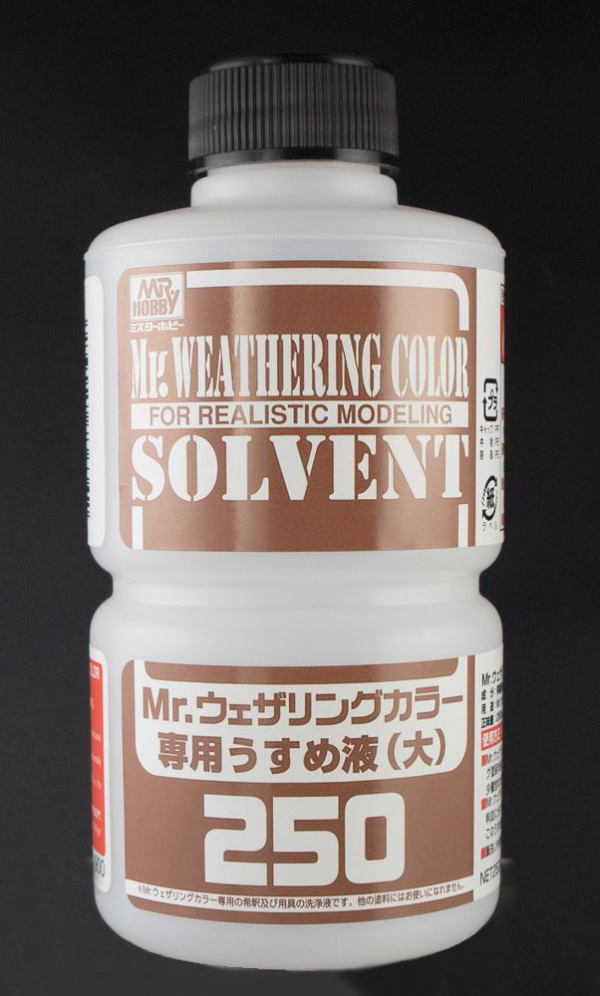 Mr Hobby WEATHERING COLOR THINNER 250ml | 4973028929041