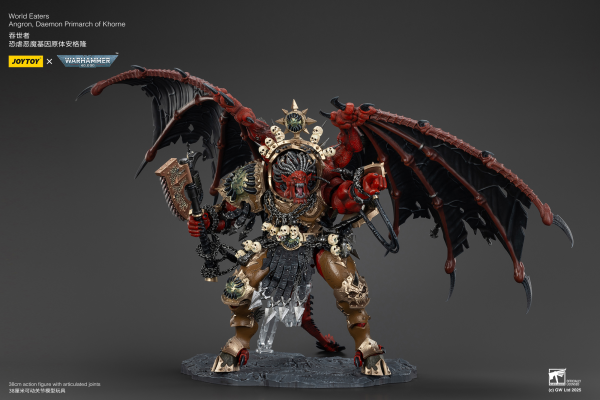 JOYTOY World Eaters Angron, Daemon Primarch of Khorne(6927054401178)(6927054401178)