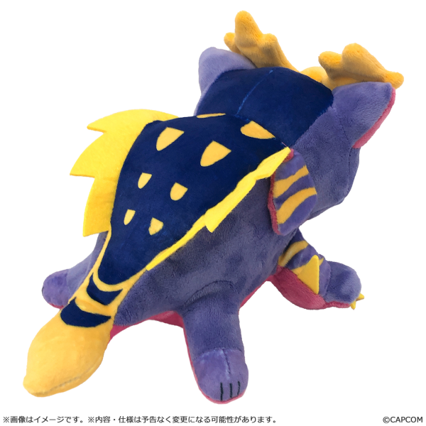 CAPCOM [Repeat Sales]Monster Hunter Chibi-Plush Magnamalo(4976219132374)(4976219132374)