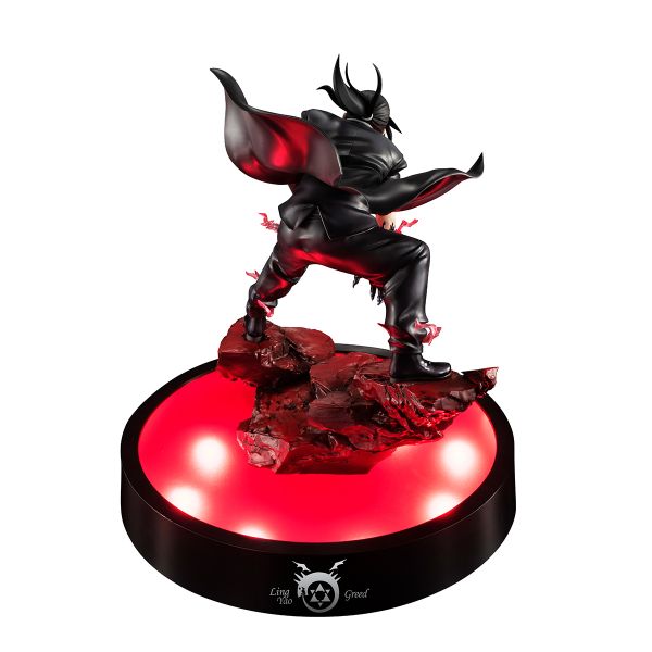 MegaHouse Precious G.E.M. FULLMETAL ALCHEMIST  GREED（Ling・Yao） (WIith LED Base Stand)（Repeat）(4535123842900)(4535123842900)