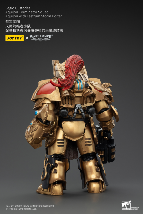 JOYTOY Legio Custodes Aquilon Terminator Squad Aquilon with Lastrum Storm Bolter(6927054400744)(6927054400744)