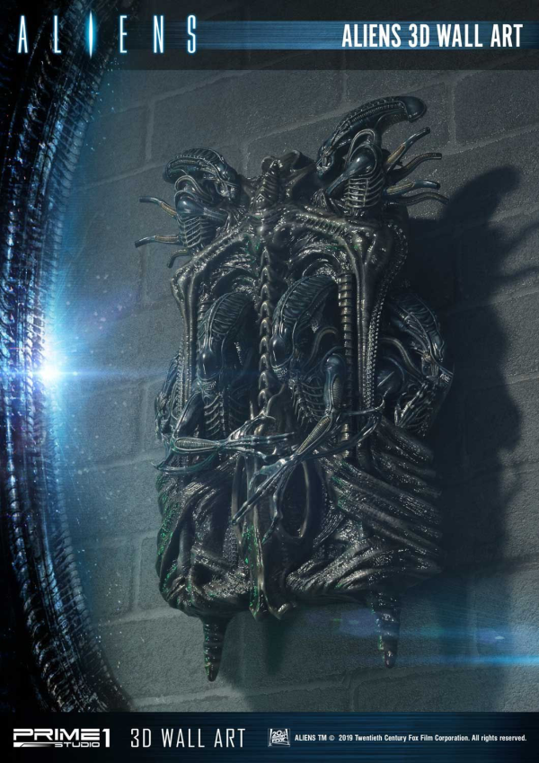 Prime 1 Studio 3D Wall Art Aliens (Film) Aliens 3D Wall Art(4562471908224)(4562471908224)