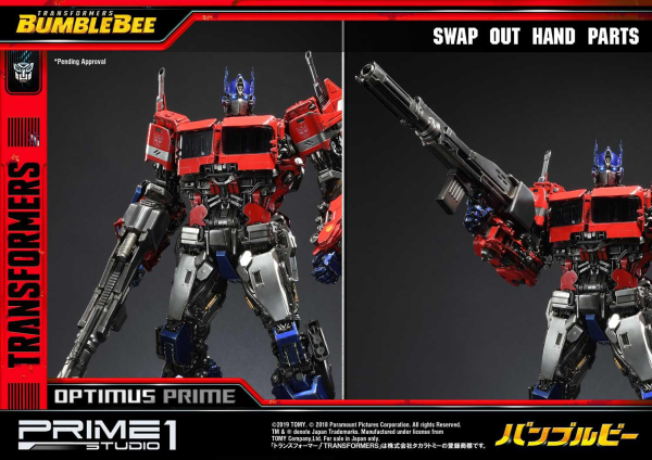 Prime 1 Studio Museum Masterline Transformers: Bumblebee (Film) Optimus Prime Cybertron Edition | 4562471909009