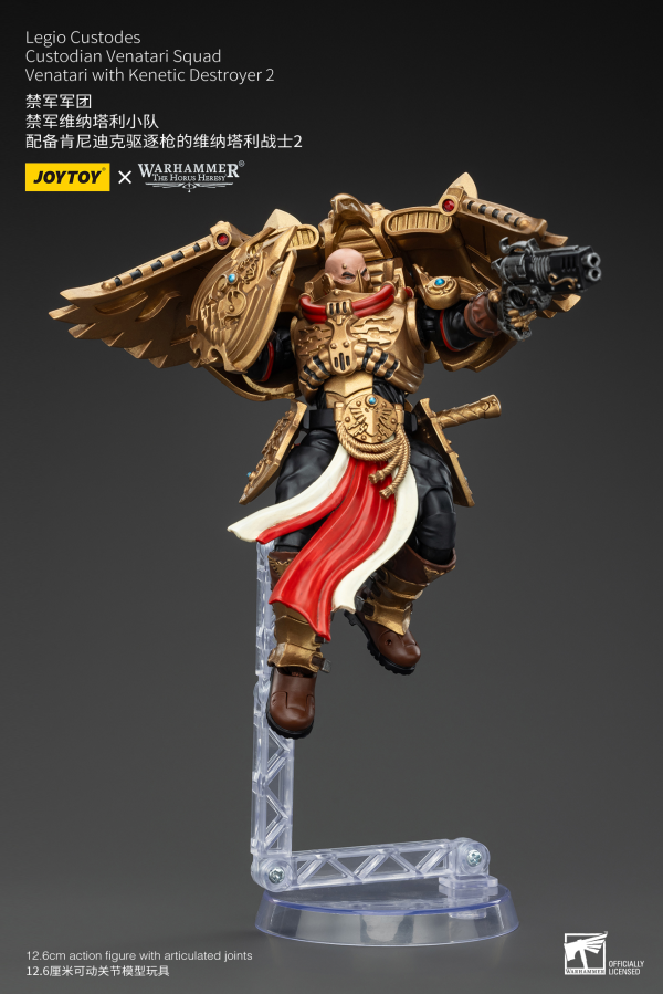 JOYTOY Legio Custodes Custodian Venatari Squad Venatari with Kenetic Destroyer 2(6927054400782)(6927054400782)