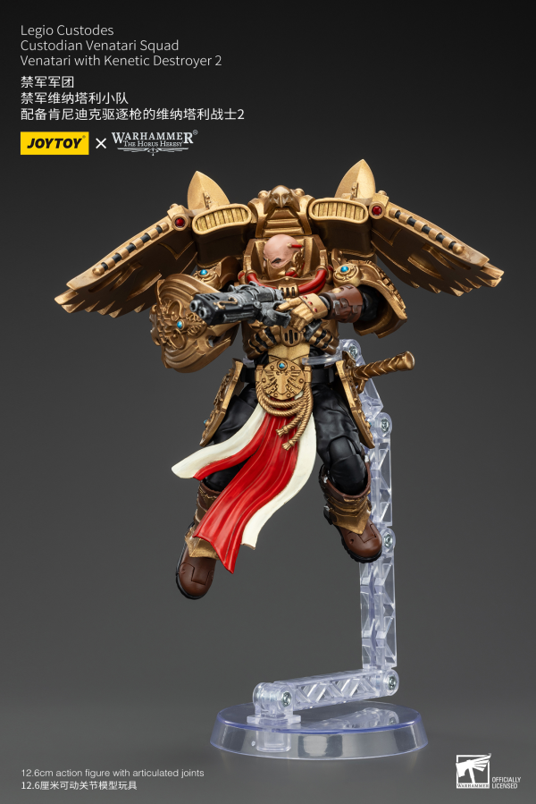 JOYTOY Legio Custodes Custodian Venatari Squad Venatari with Kenetic Destroyer 2(6927054400782)(6927054400782)