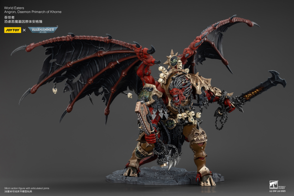 JOYTOY World Eaters Angron, Daemon Primarch of Khorne(6927054401178)(6927054401178)