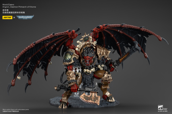 JOYTOY World Eaters Angron, Daemon Primarch of Khorne(6927054401178)(6927054401178)