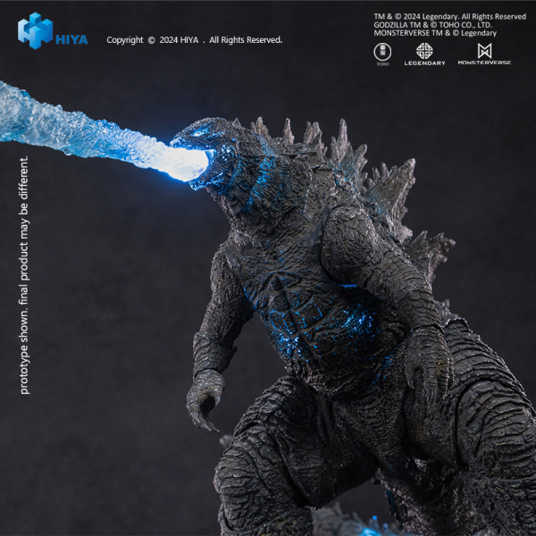 HIYA TOYS Exquisite Basic+ Series None Scale 7 Inch Heat Ray Godzilla Light Ver.(6957534204067)(6957534204067)