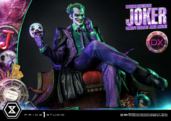 Prime 1 Studio Museum Masterline Batman (Comics) The Joker (Concept Design by Jorge Jimenez) DX Bonus Version | 4580708041216