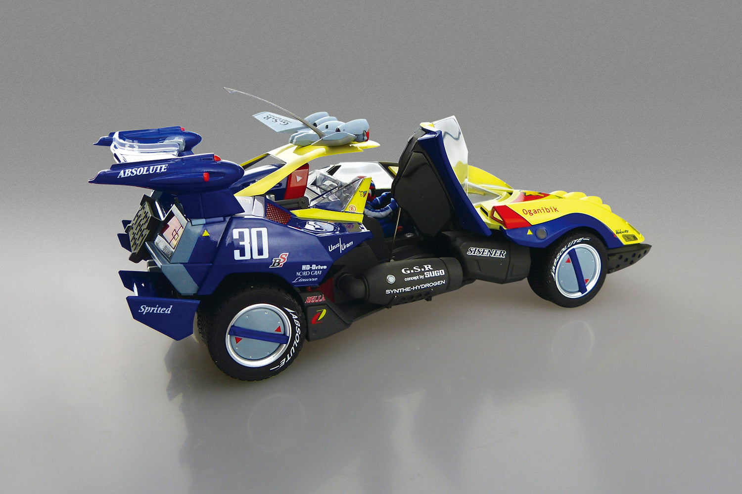 Aoshima 1/24 Asurada G.S.X Rally Mode Race Car