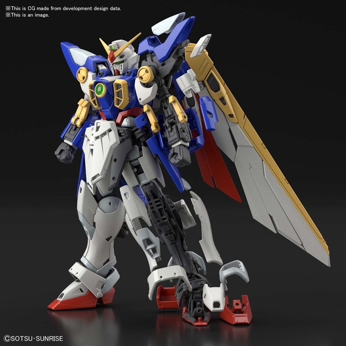 BANDAI Hobby RG 1/144 WING GUNDAM