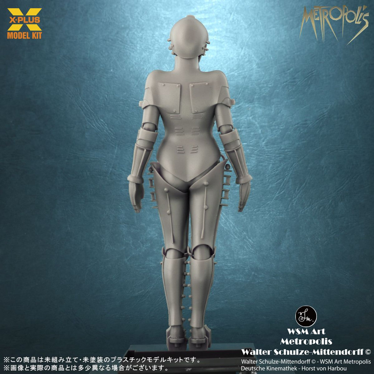 X-PLUS [411-200138T] Metropolis Maschinenmensch Silver Screen Edition