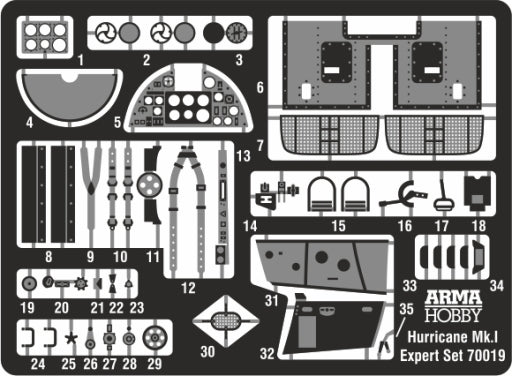 Arma Hobby 1/72 Hurricane Mk I Expert Set