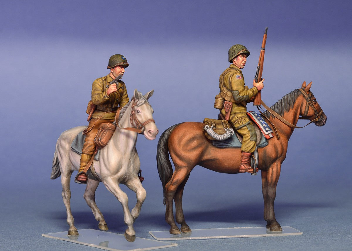 Miniart [35151] 1/35 U.S. Horsemen. Normandy 1944