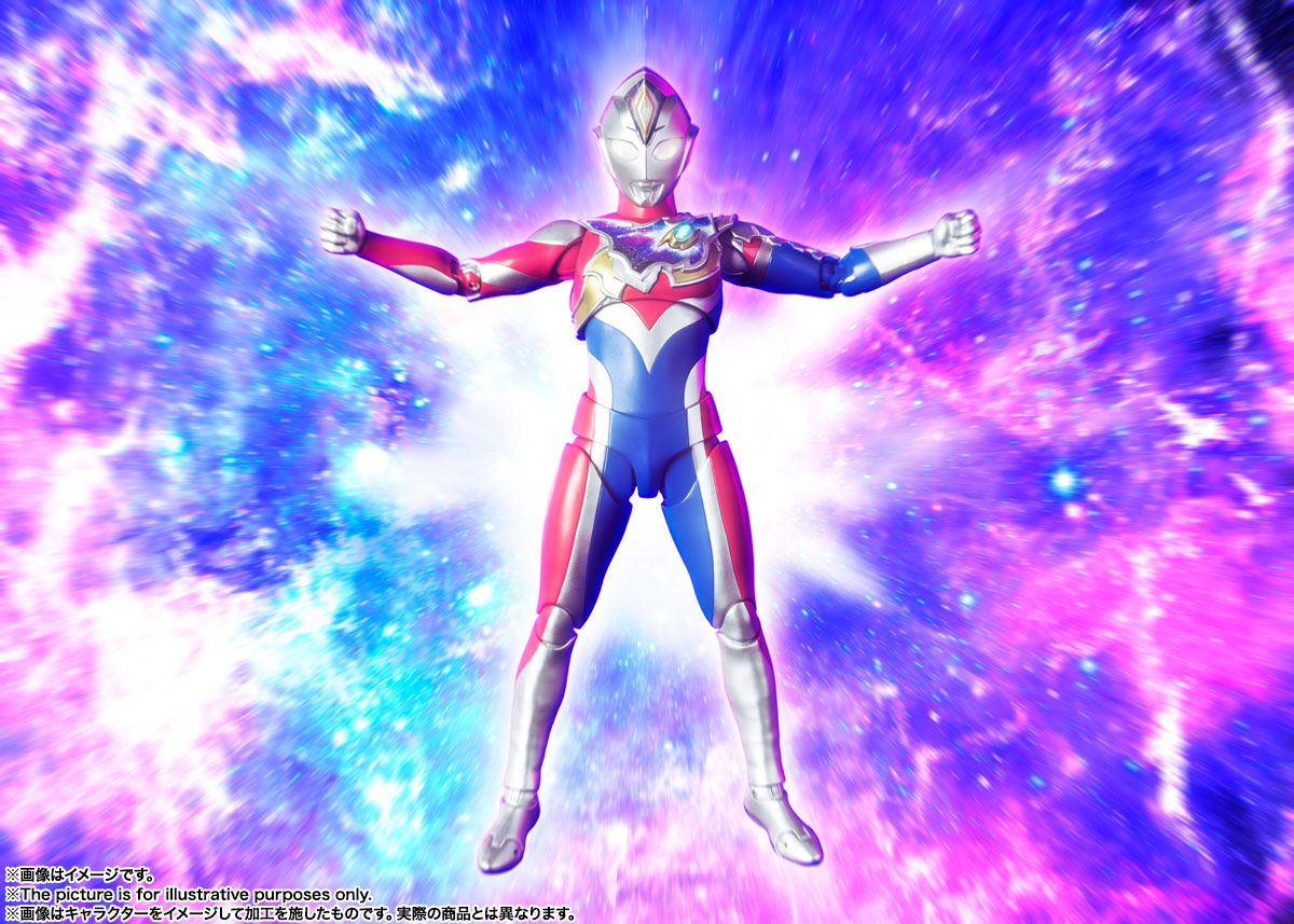 BANDAI Spirits Ultraman Decker Flash Type Ultraman Decker, Bandai Spirits S.H.Figuarts