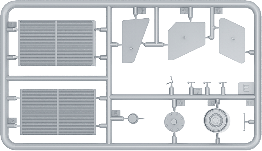 Miniart [35205] 1/35 T-34 Engine(V-2-34) & Transmission Set