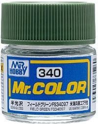 Mr Hobby Mr. Color 340 Field Green FS34097 (Semi-Gloss/Aircraft)