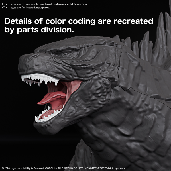 BANDAI Hobby GODZILLA (2024) from “Godzilla x Kong: The New Empire"(4573102674401)(4573102674401)