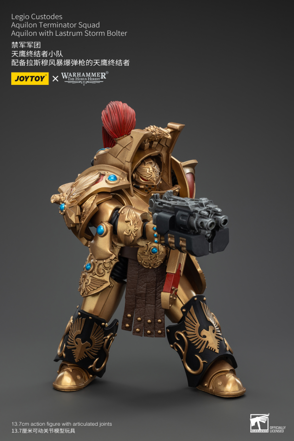 JOYTOY Legio Custodes Aquilon Terminator Squad Aquilon with Lastrum Storm Bolter(6927054400744)(6927054400744)