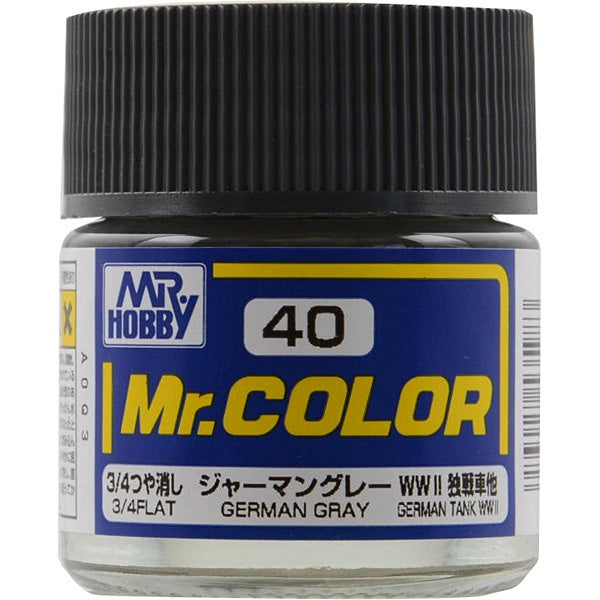 Mr Hobby Mr. Color 40 - German Gray (Flat/Tank)