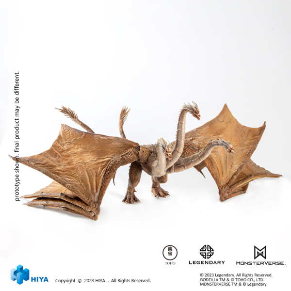 HIYA Toys Exquisite Basic Series Godzilla: King of the Monsters King Ghidorah