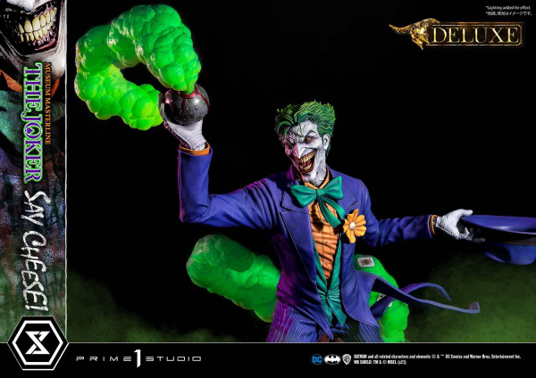 Prime 1 Studio Museum Masterline Batman (Comics) The Joker - Say Cheese DX Bonus Version | 4580708035123