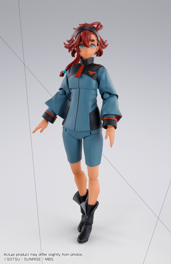 BANDAI Tamashii Suletta Mercury (Regular Uniform Ver.) and Option Set "Mobile Suit Gundam: The Witch from Mercury", Bandai Spirits S.H.Figuarts