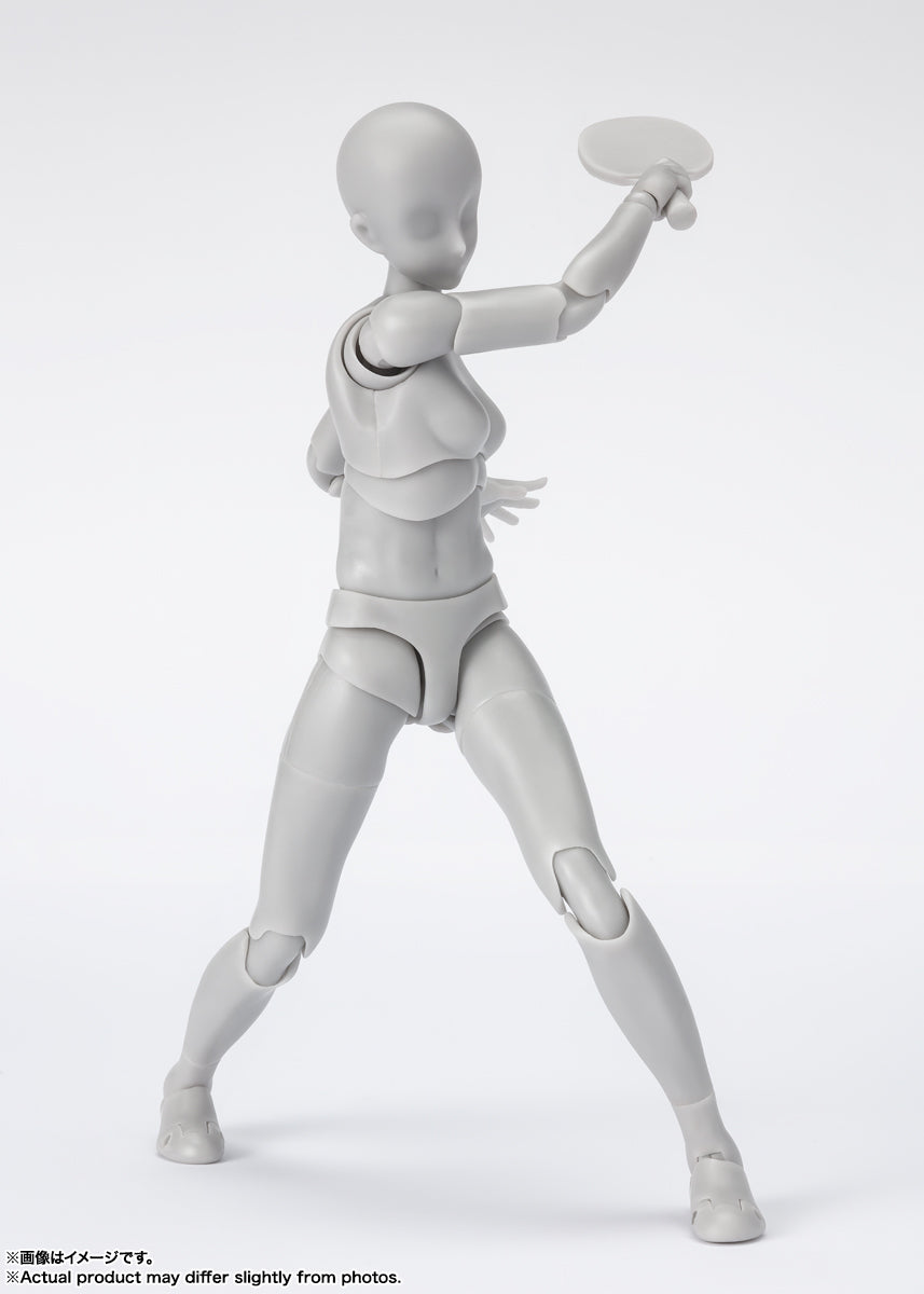 BANDAI Spirits Body-Chan -Sports- Edition DX Set (Gray Color ver.) , Tamashii Nations S.H.Figuarts