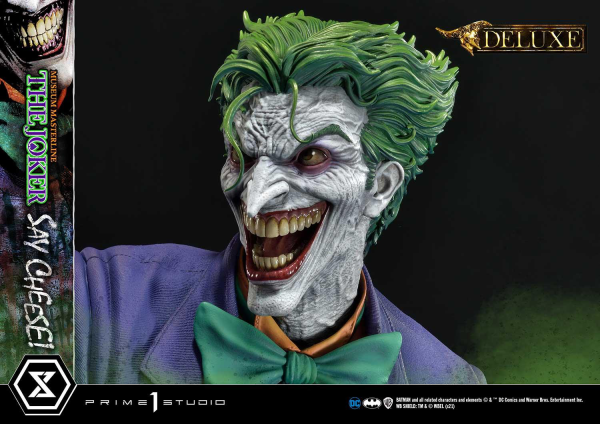 Prime 1 Studio Museum Masterline Batman (Comics) The Joker - Say Cheese DX Bonus Version | 4580708035123