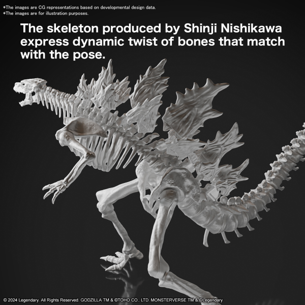 BANDAI Hobby GODZILLA (2024) from “Godzilla x Kong: The New Empire"(4573102674401)(4573102674401)