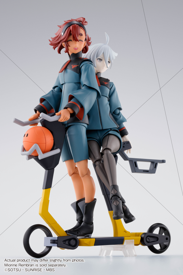 BANDAI Tamashii Suletta Mercury (Regular Uniform Ver.) and Option Set "Mobile Suit Gundam: The Witch from Mercury", Bandai Spirits S.H.Figuarts