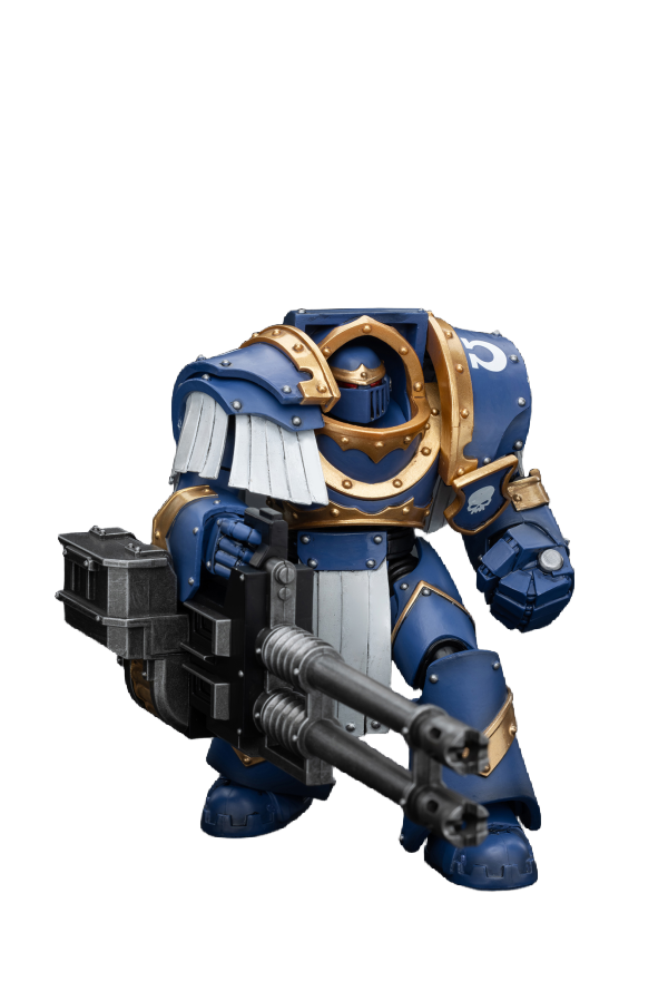 JOYTOY Ultramarines Cataphractii Terminator Squad Terminator with Reaper Autocannon(6973130377486)