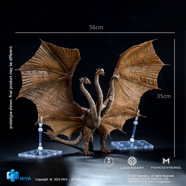 HIYA Toys Exquisite Basic Series Godzilla: King of the Monsters King Ghidorah